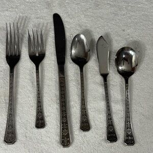 Interpur MCM Made In Japan Incomplete Set Flatware